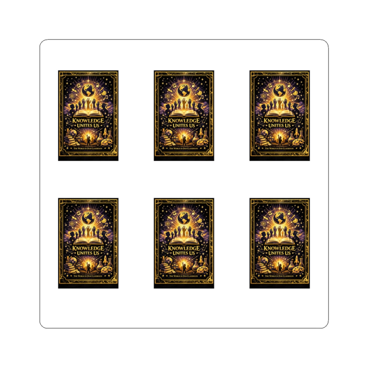 Kiss-Cut Stickers — inspirational Unity