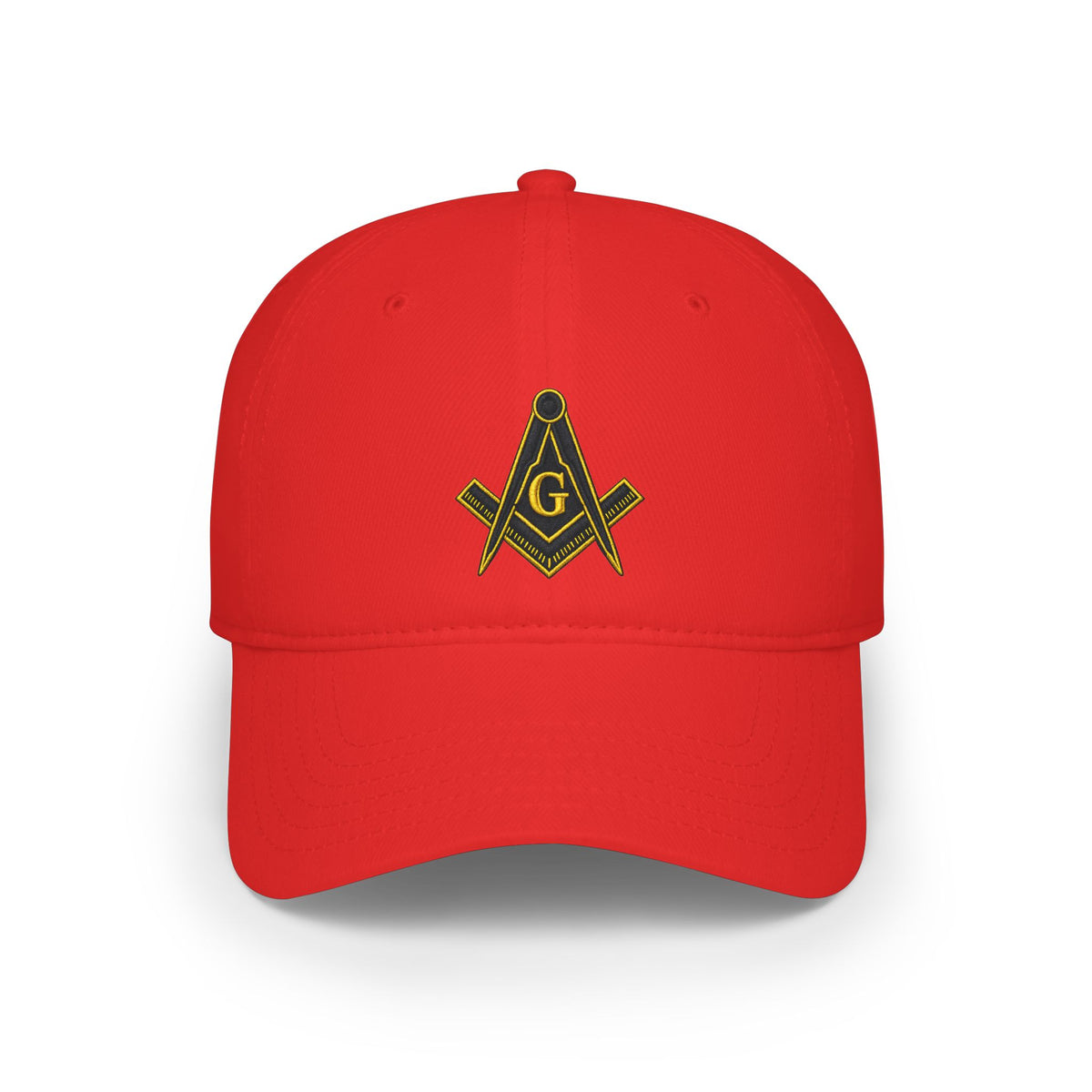 Masonic Square & Compass Low Profile Baseball Cap