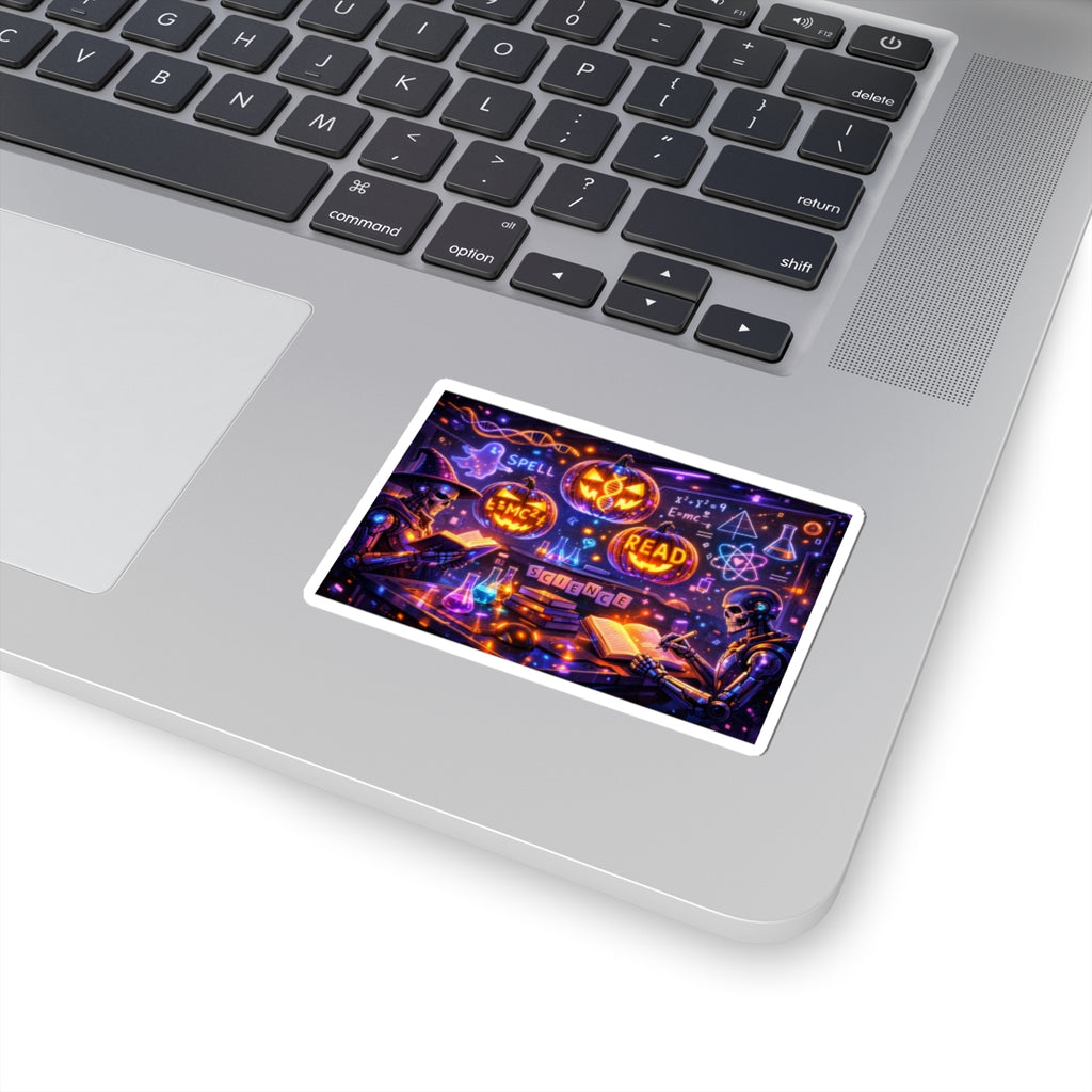Halloween Science Sticker