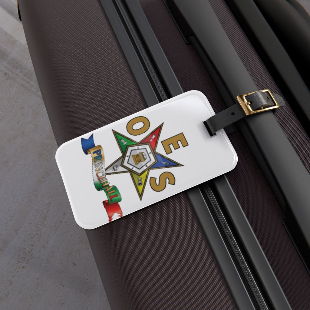 Prince Hall OES Luggage Tag — Order of the Eastern Star Emblem