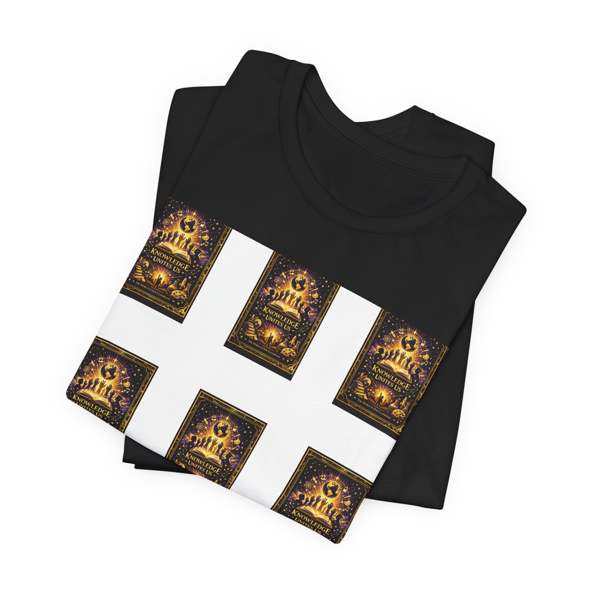 United Education T‑Shirt — Vintage Golden Print