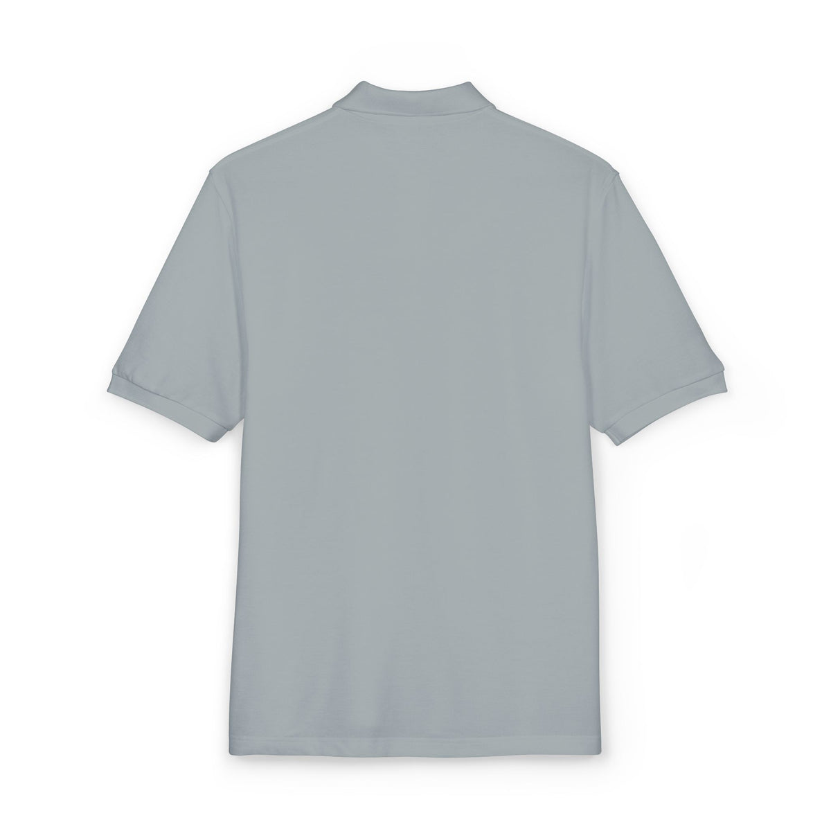 Masonic-Embroidered Gold Fleur-de-Lis Polo Shirt