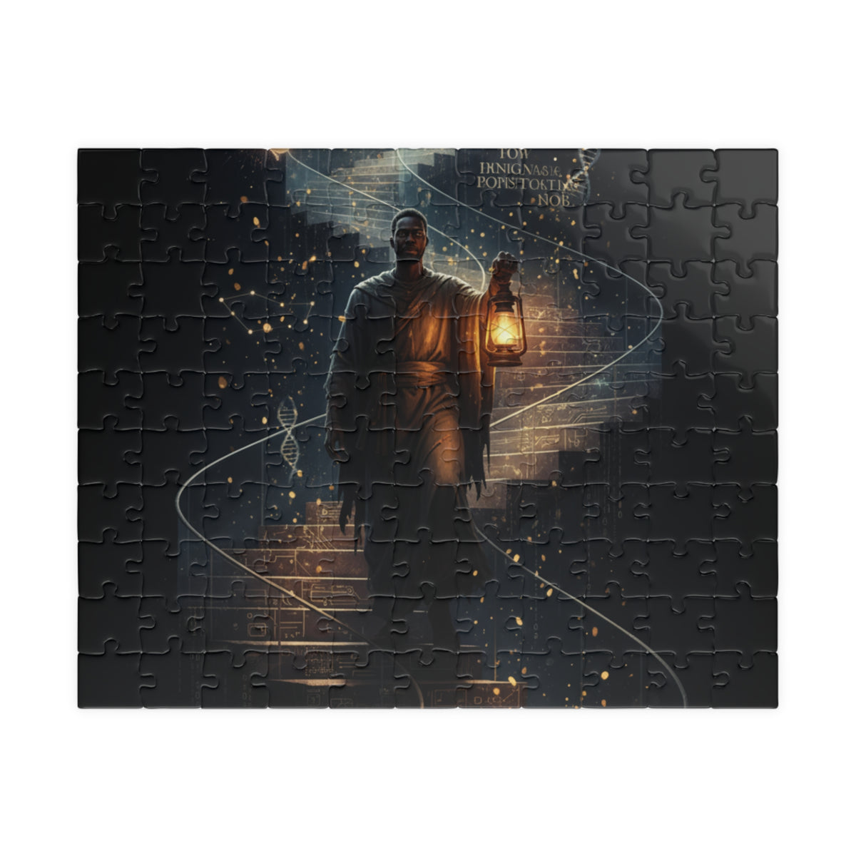 Mystic Lantern Staircase Puzzle — Moonlit Fantasy Jigsaw (110–1014 pcs)