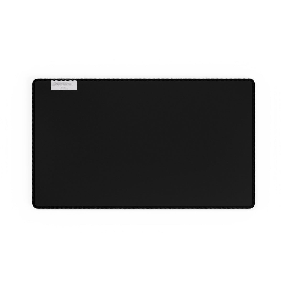 City Nightscape Desk Mat — Rainy Neon Skyline Large Mousepad