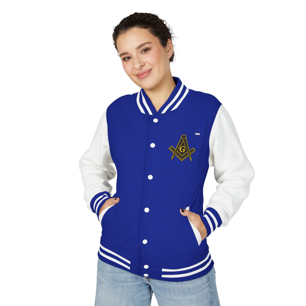 Masonic Embroidered Letterman Jacket