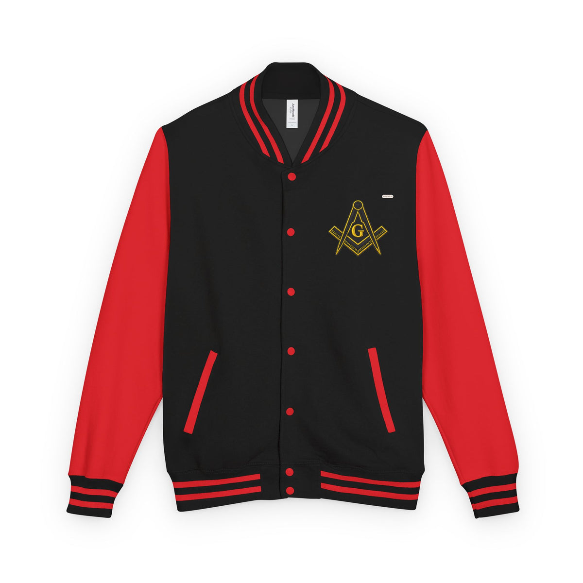 Masonic Embroidered Letterman Jacket