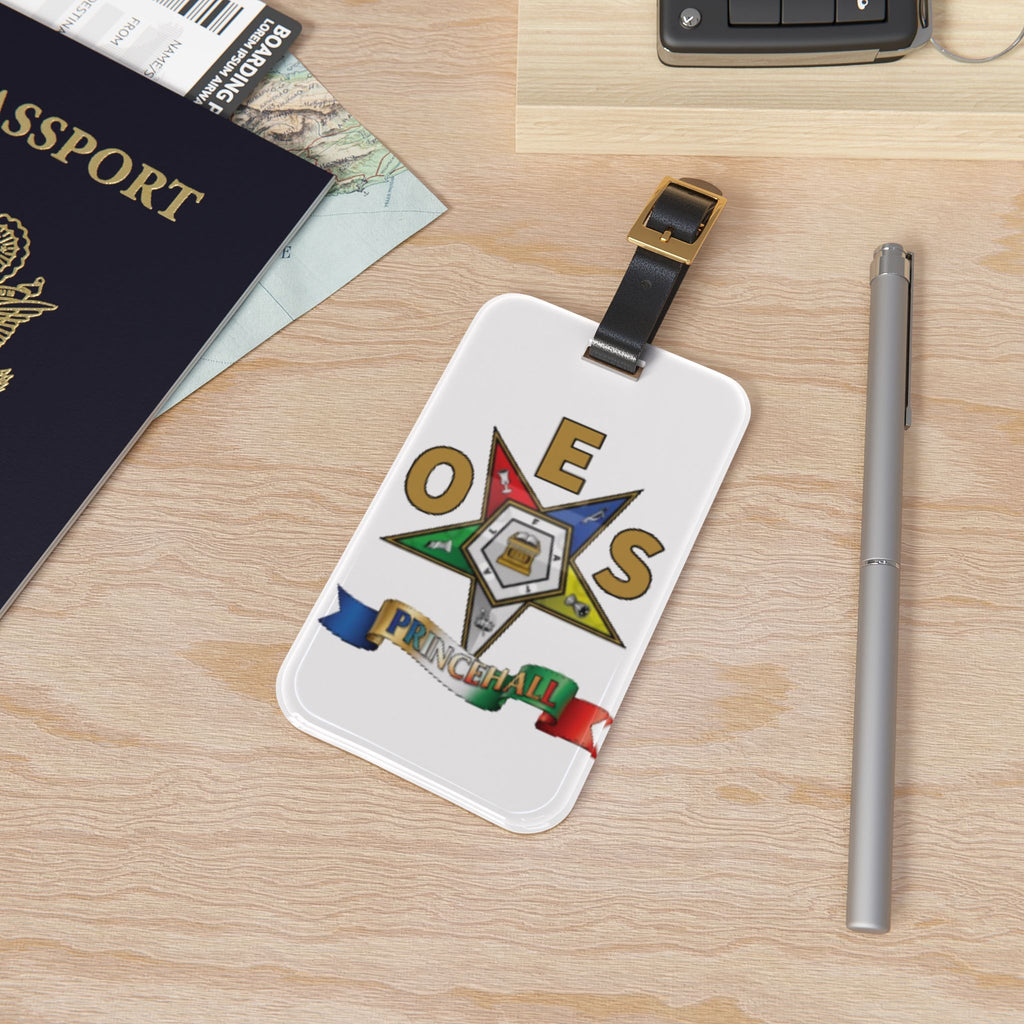Prince Hall OES Luggage Tag — Order of the Eastern Star Emblem