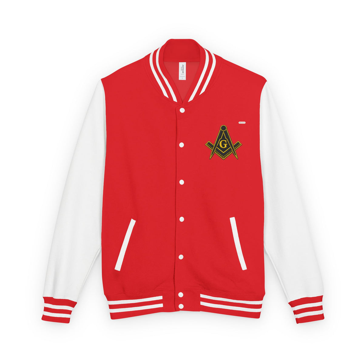 Masonic Embroidered Letterman Jacket