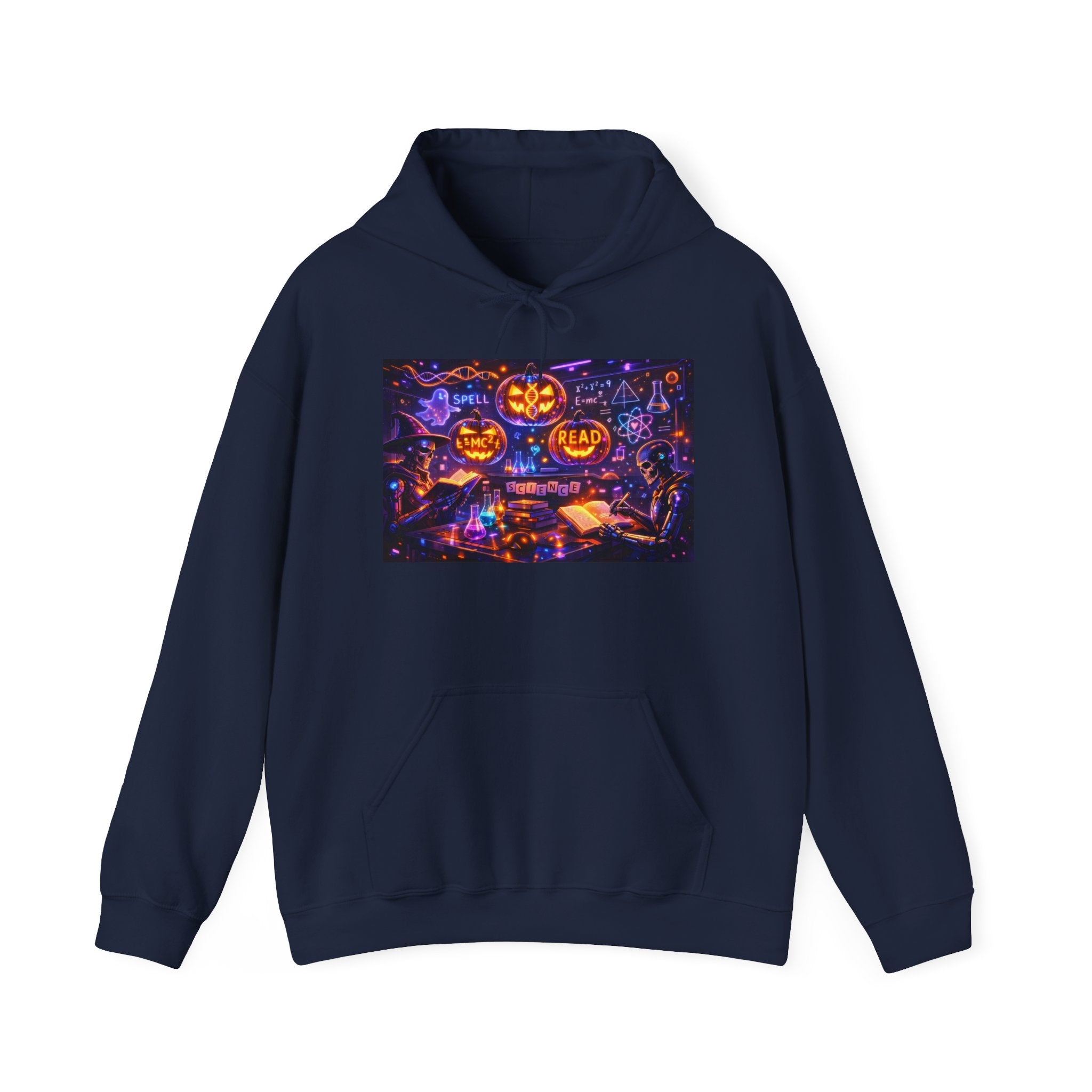 Halloween Pumpkin Night Hoodie – Spooky Jack-o'-Lanterns Hooded Sweatshirt
