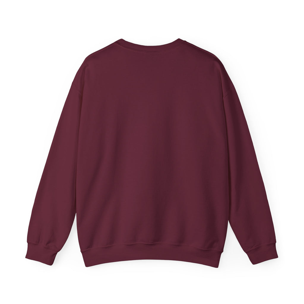 Crewneck Sweatshirt — "Knowledge Unites Us" Cosmic Music Festival Design