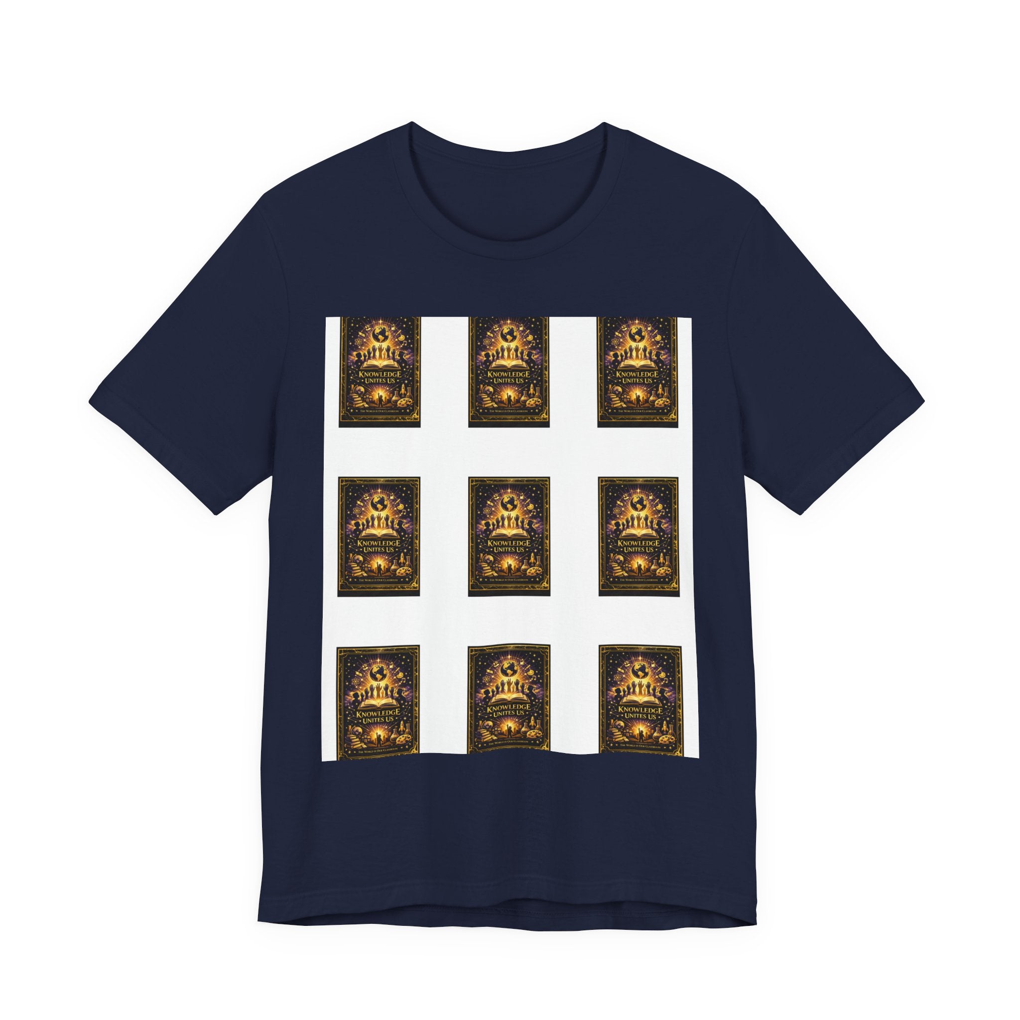 United Education T‑Shirt — Vintage Golden Print