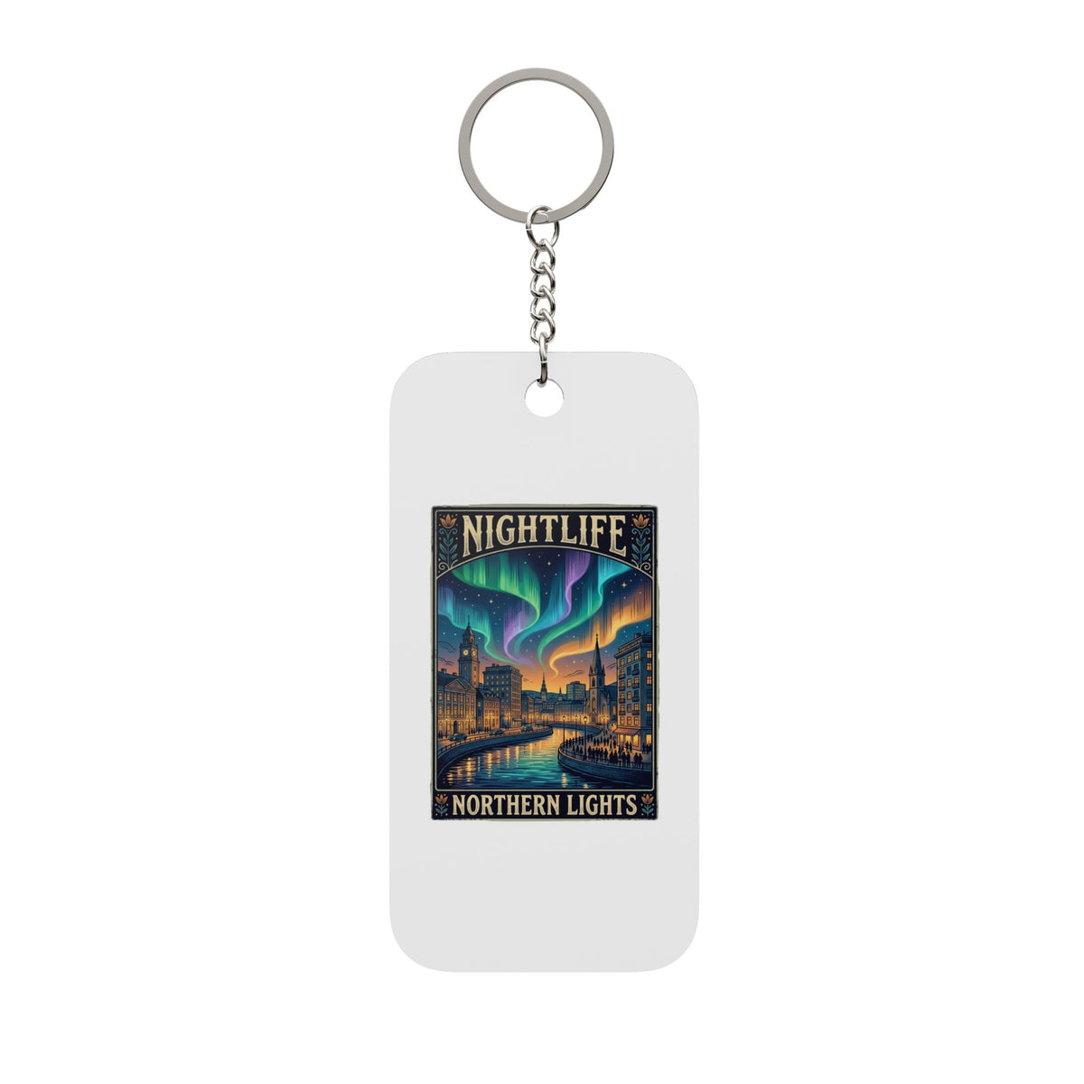 Double-Sided Keychain Charm