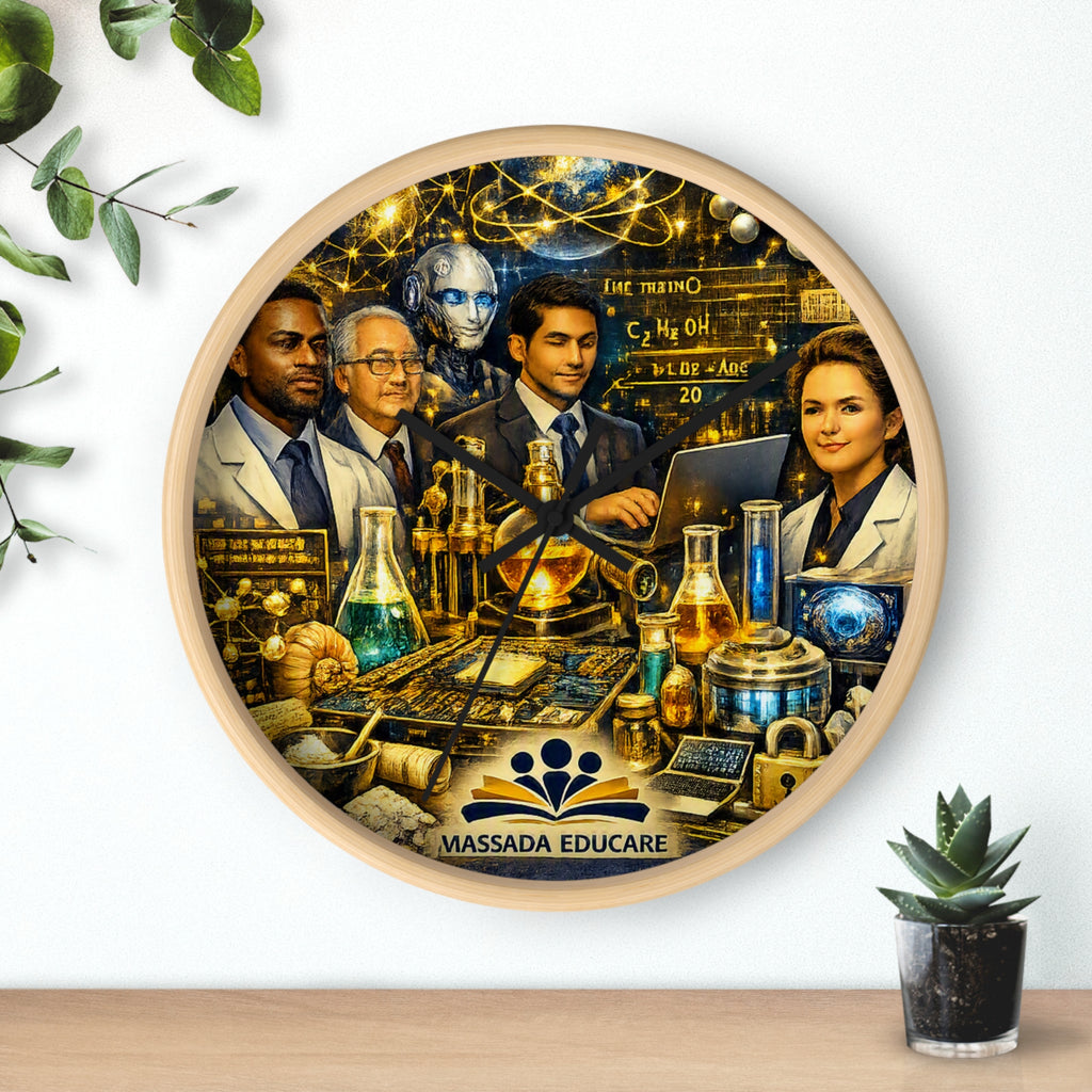 Science Faculty Wall Clock — Massada Educare Laboratory Design
