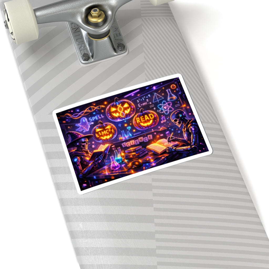 Halloween Science Sticker
