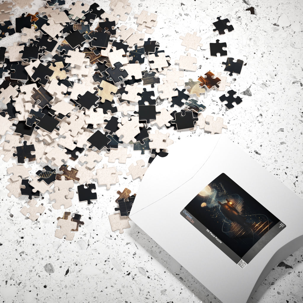 Mystic Lantern Staircase Puzzle — Moonlit Fantasy Jigsaw (110–1014 pcs)