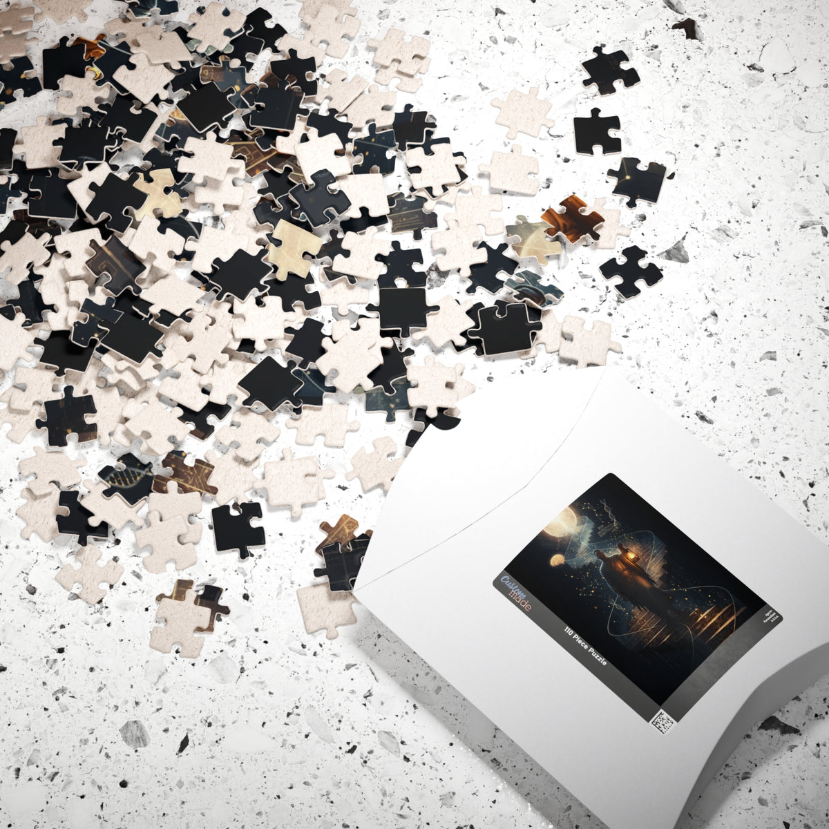 Mystic Lantern Staircase Puzzle — Moonlit Fantasy Jigsaw (110–1014 pcs)