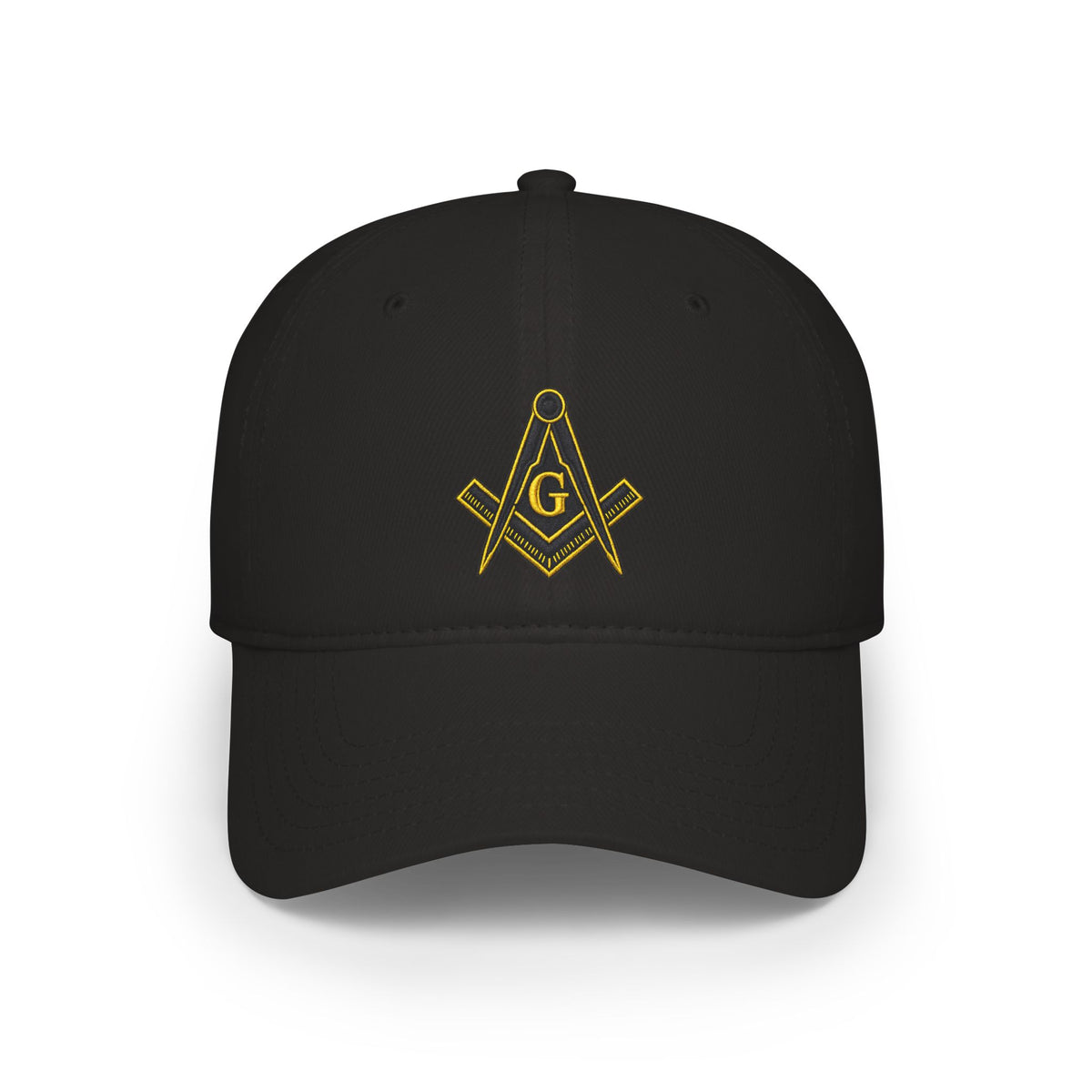 Masonic Square & Compass Low Profile Baseball Cap