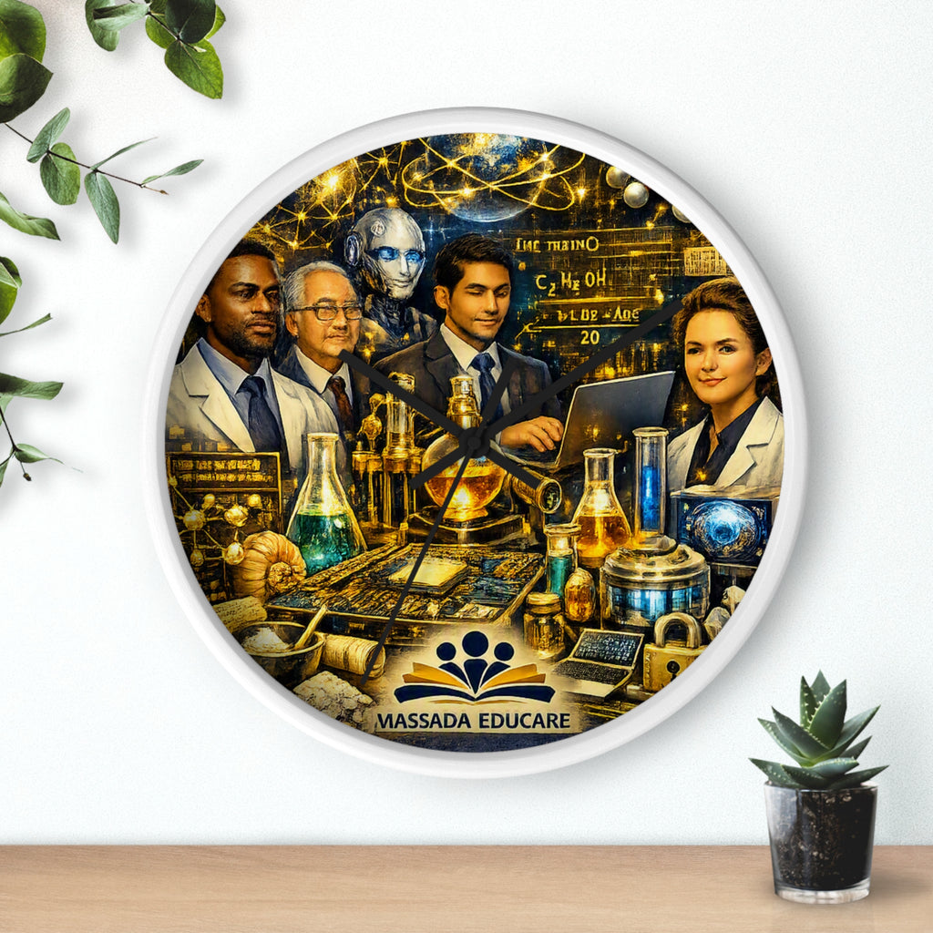 Science Faculty Wall Clock — Massada Educare Laboratory Design