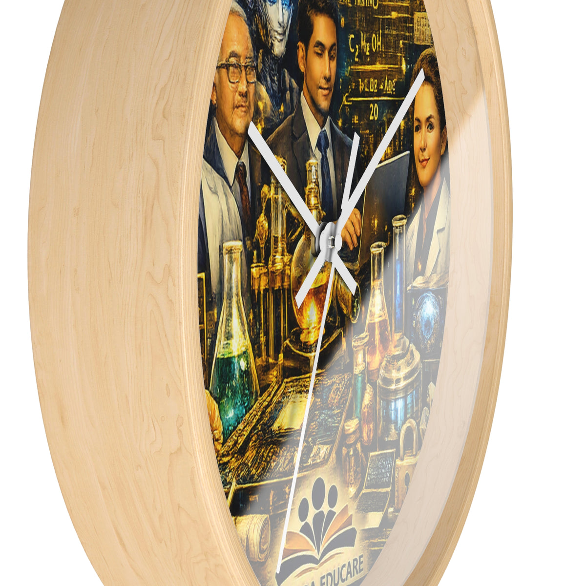 Science Faculty Wall Clock — Massada Educare Laboratory Design