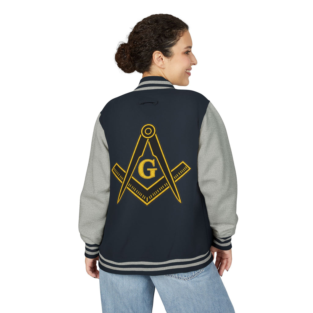Masonic Embroidered Letterman Jacket