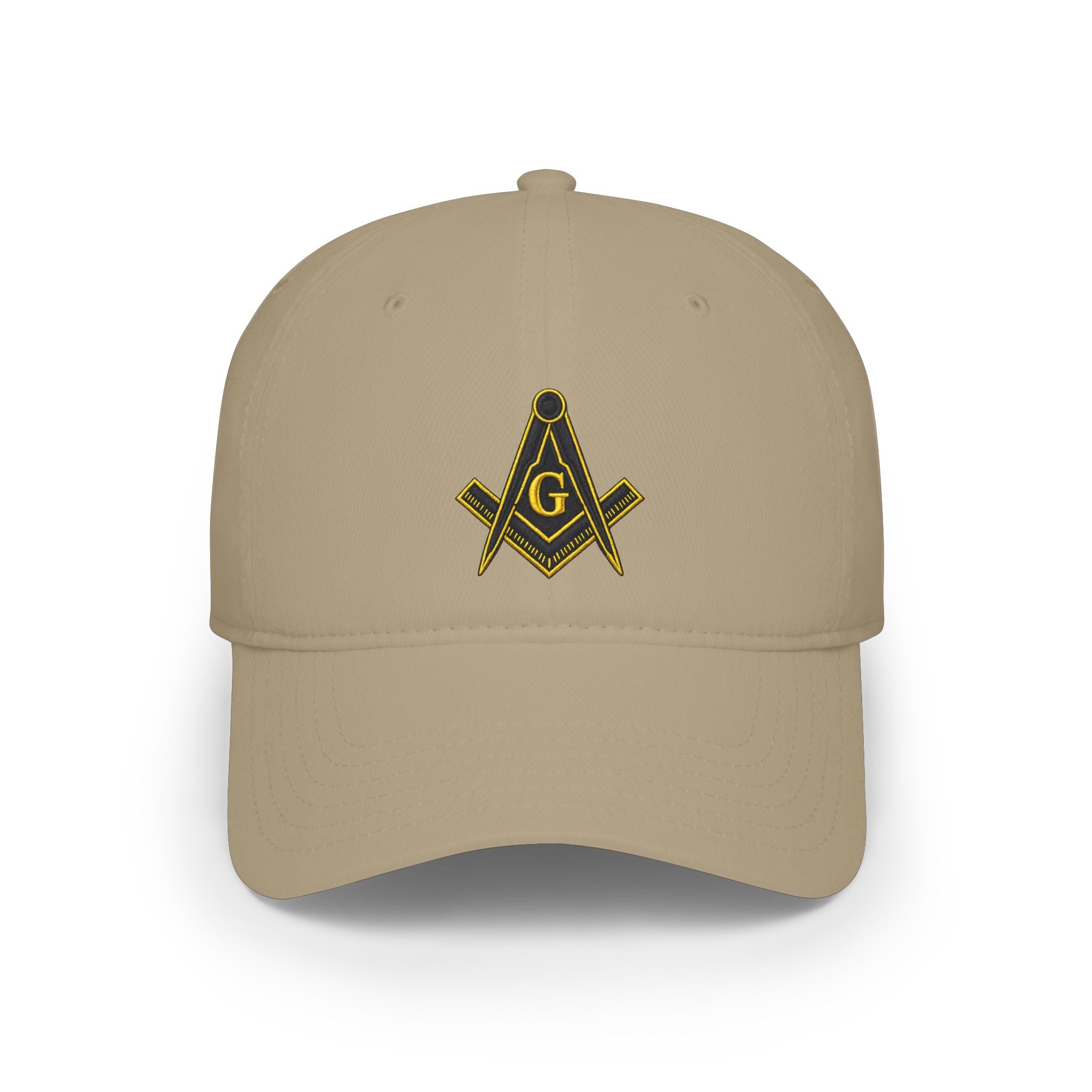 Masonic Square & Compass Low Profile Baseball Cap