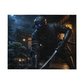 Ninja Night 500-Piece Jigsaw Puzzle with Tin — Stealth Samurai Sword Scene