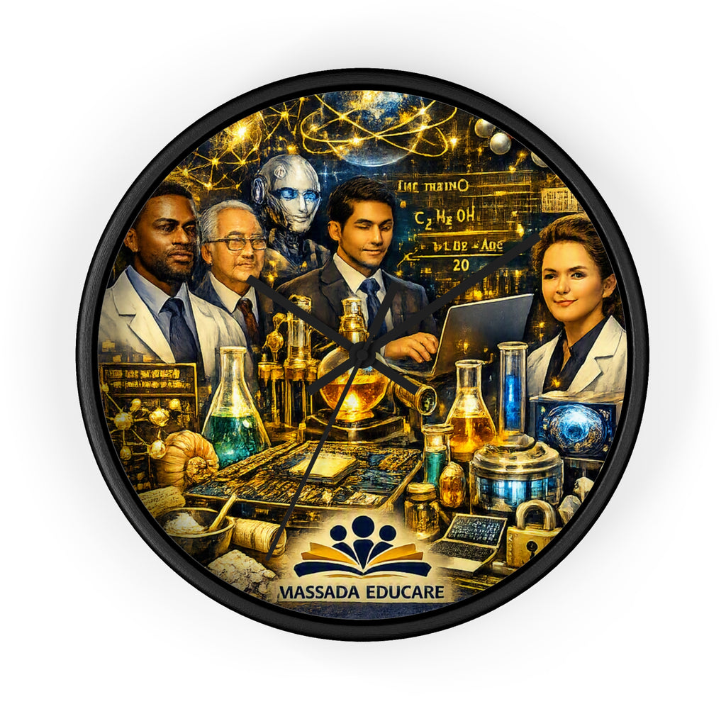 Science Faculty Wall Clock — Massada Educare Laboratory Design