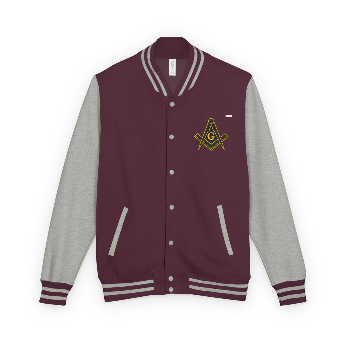 Masonic Embroidered Letterman Jacket