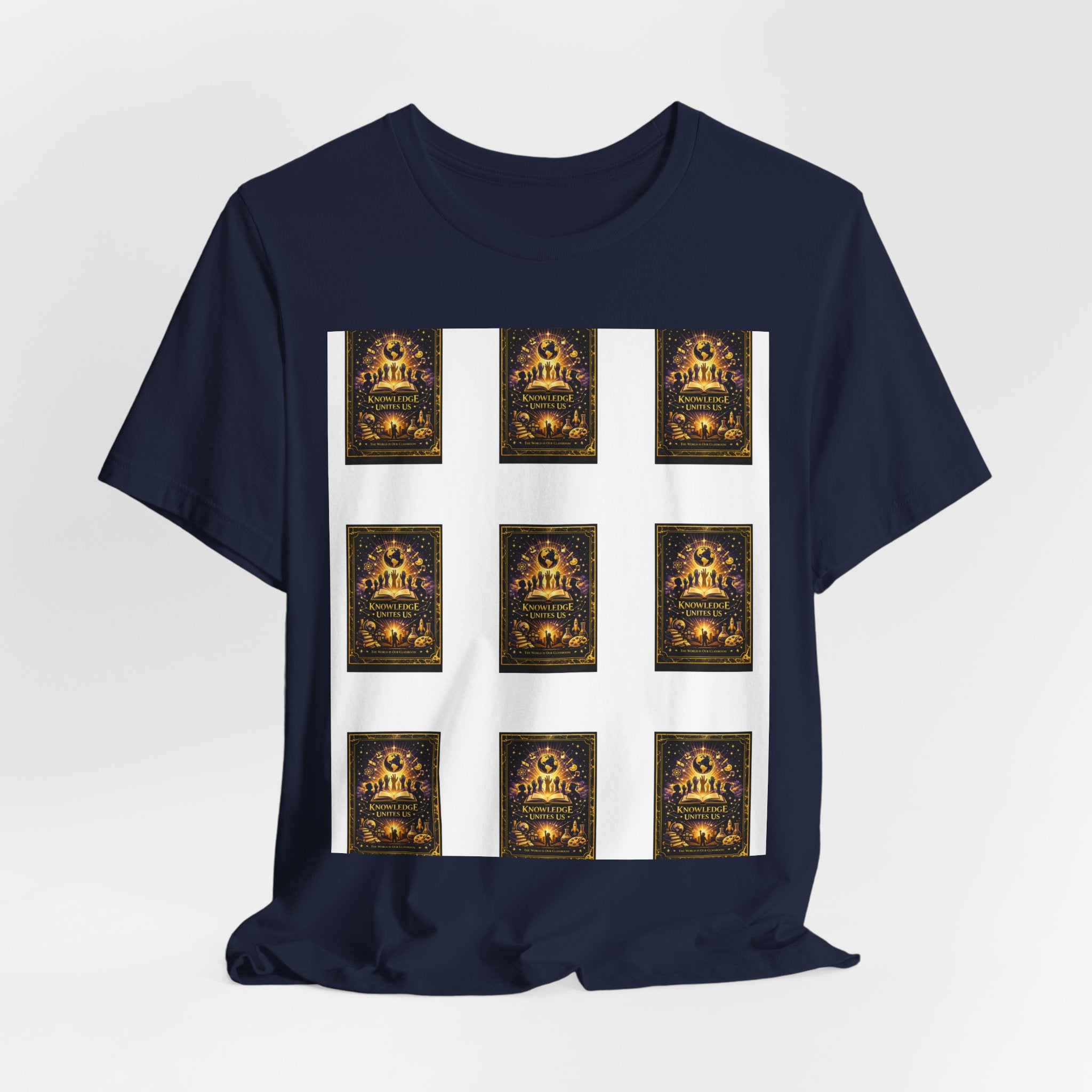 United Education T‑Shirt — Vintage Golden Print
