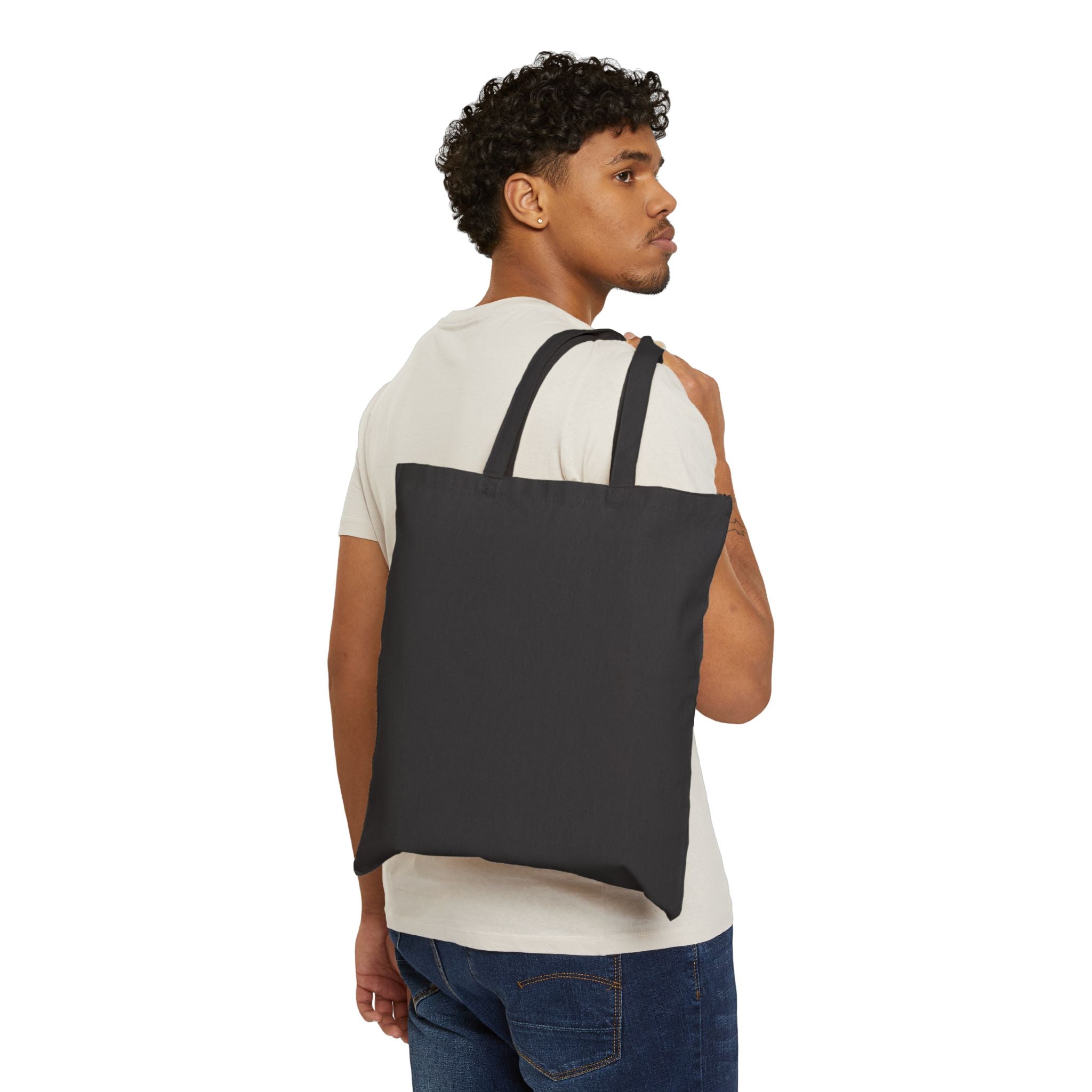 Halloween Pumpkin Patch Tote Bag — Spooky Jack-O'-Lantern Canvas Tote
