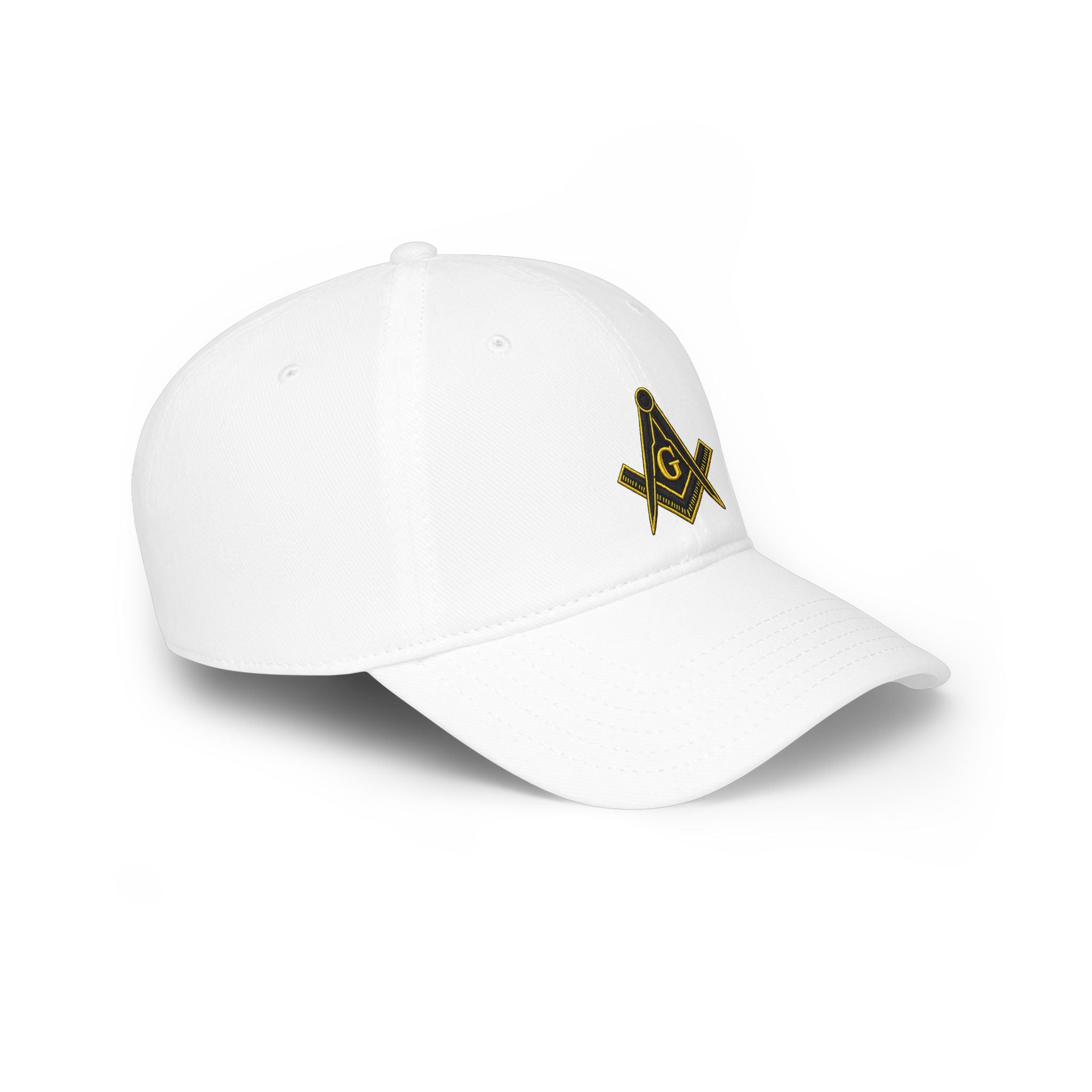 Masonic Square & Compass Low Profile Baseball Cap