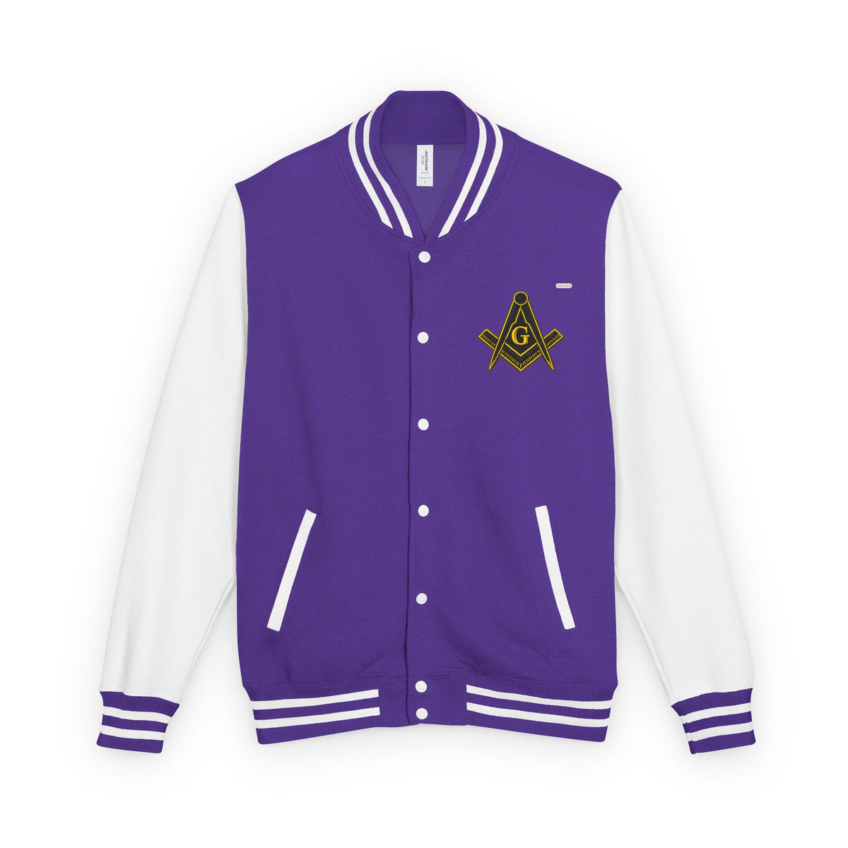 Masonic Embroidered Letterman Jacket