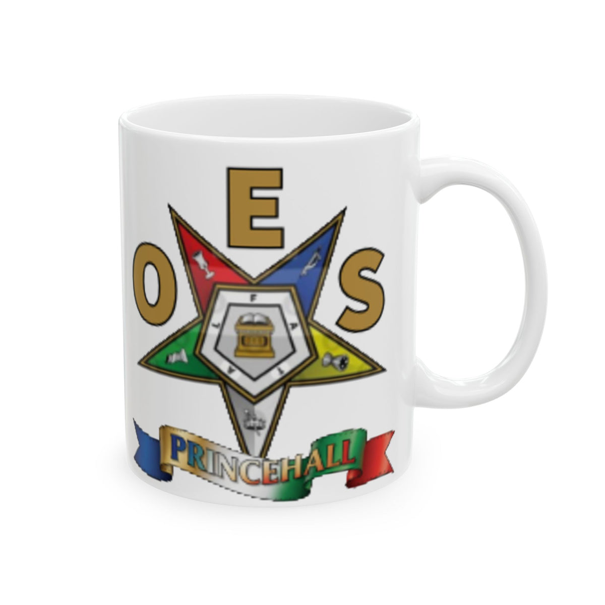 Masonic Order Ceramic Mug – Fraternal Symbol Coffee Cup (11oz & 15oz)
