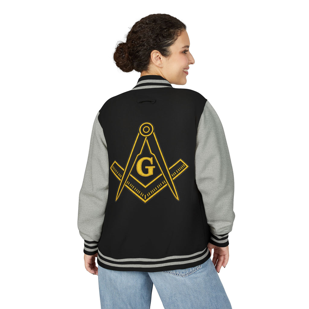 Masonic Embroidered Letterman Jacket
