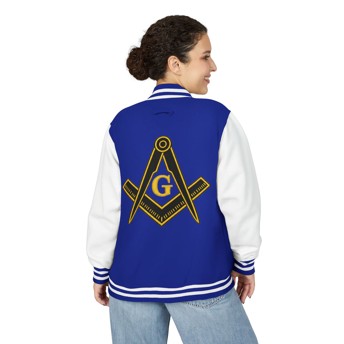 Masonic Embroidered Letterman Jacket