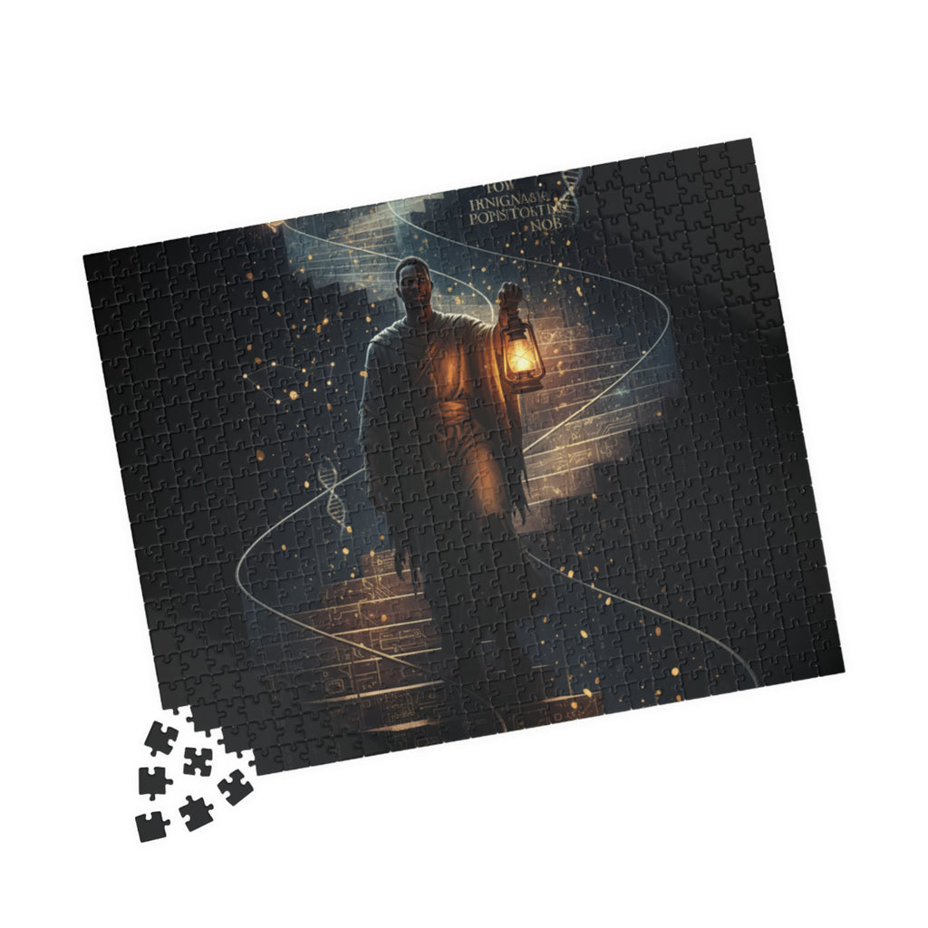 Mystic Lantern Staircase Puzzle — Moonlit Fantasy Jigsaw (110–1014 pcs)