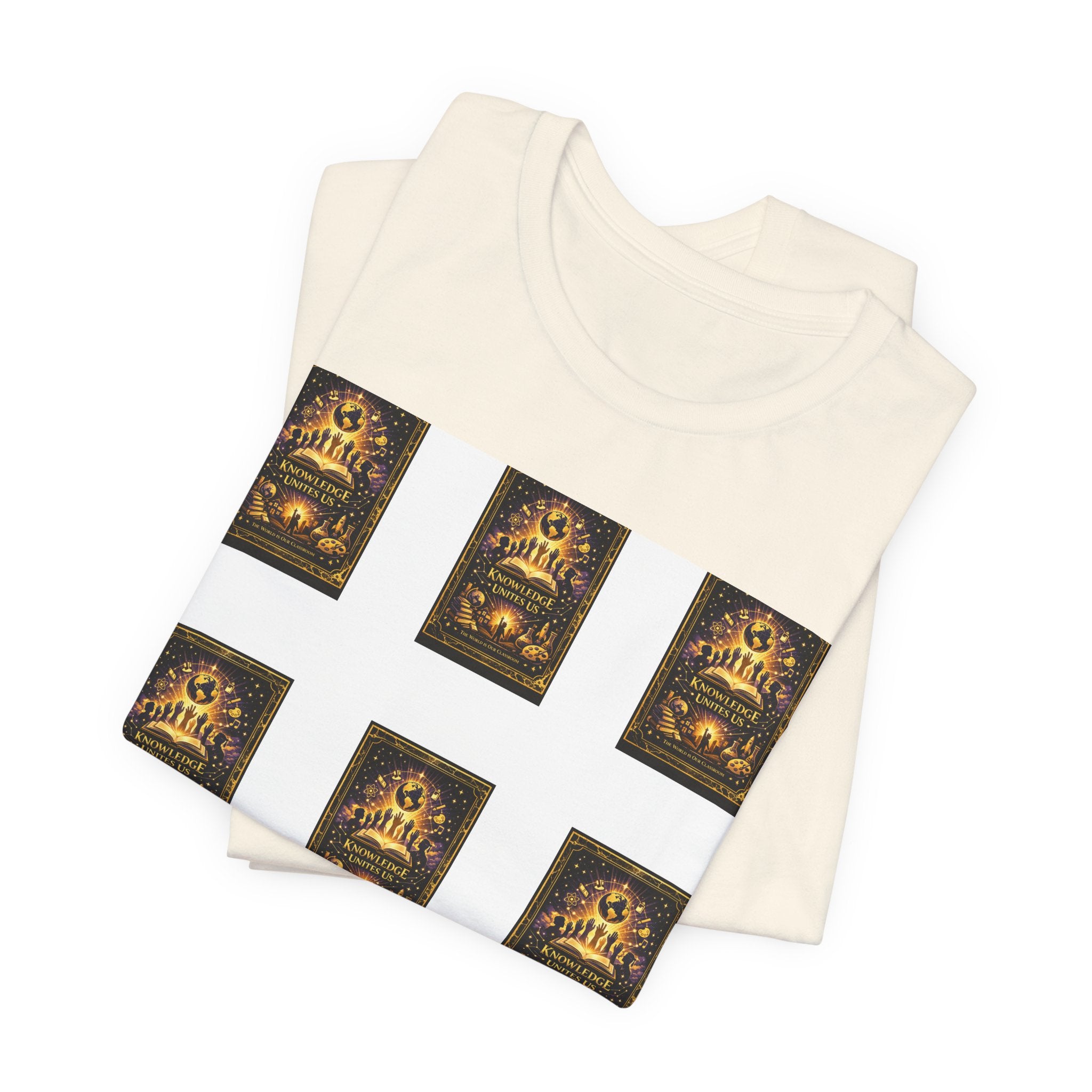 United Education T‑Shirt — Vintage Golden Print