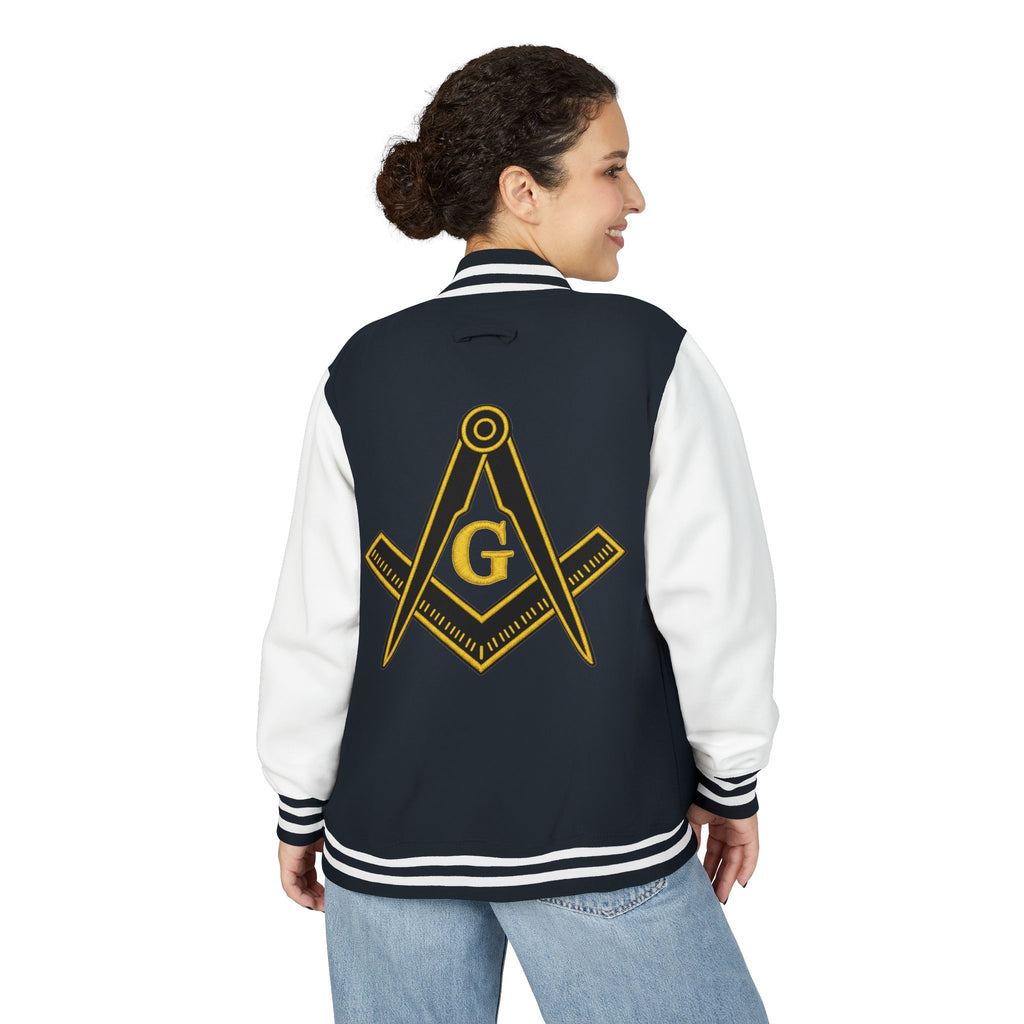 Masonic Embroidered Letterman Jacket