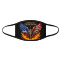 Wings of Freedom Face Mask — American Flag Wings, Shield & Flame Protective Mask