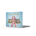 Cancer Awareness MacBook Case — Pink Ribbon Memorial Laptop Cover