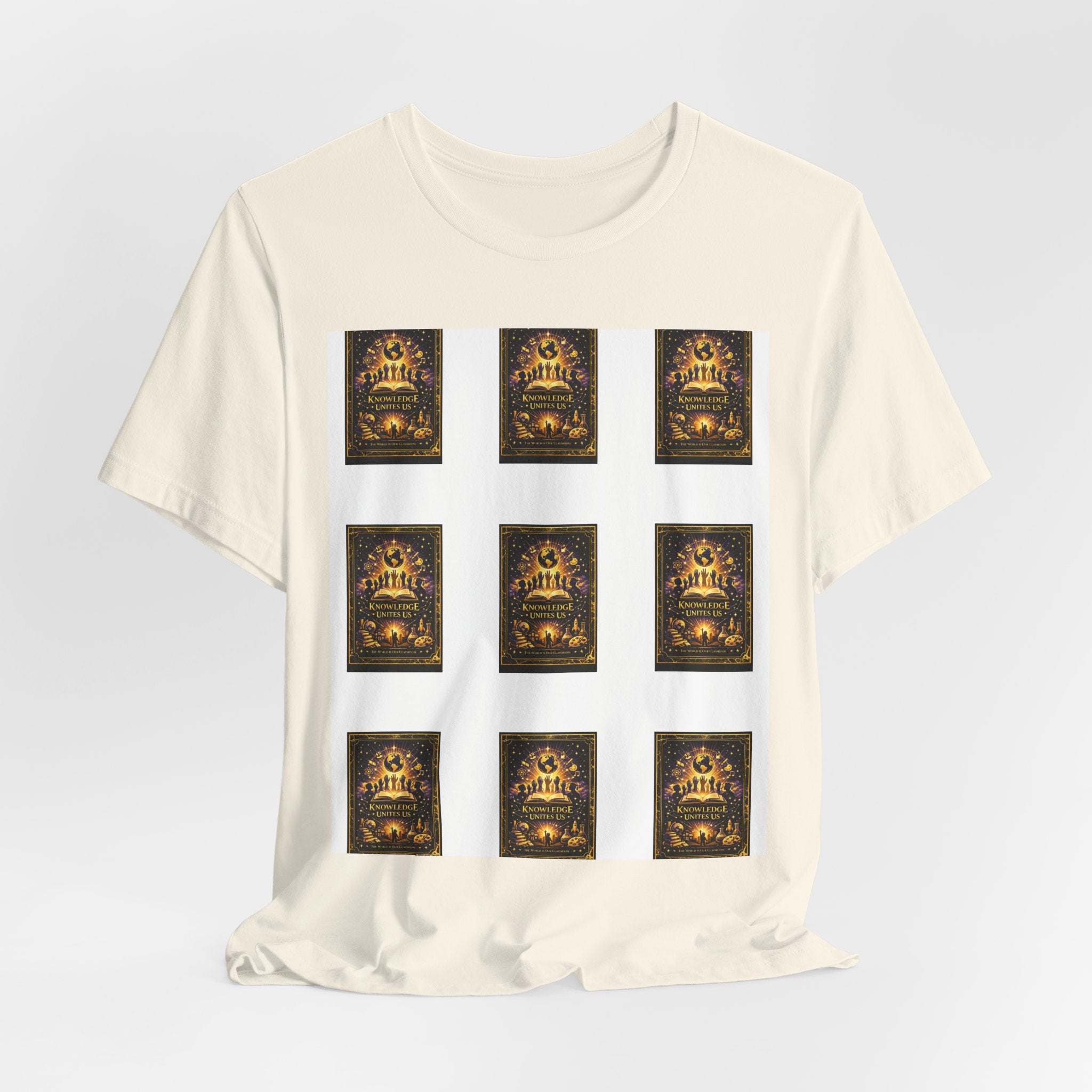 United Education T‑Shirt — Vintage Golden Print