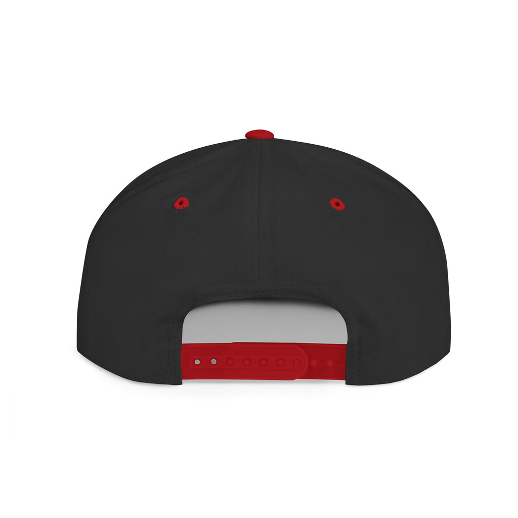 Snapback Hat — American Eagle Flames "Freedom Honor" Embroidered