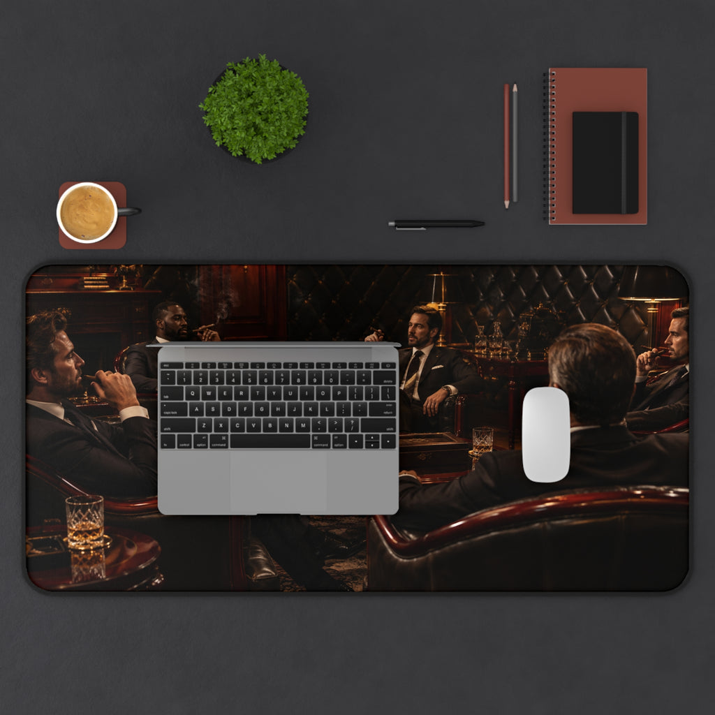 Gentlemen’s Club Vintage Leather Desk Mat