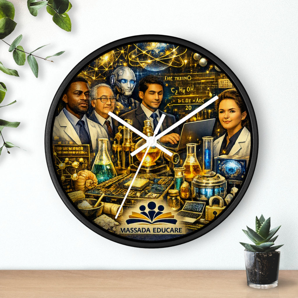 Science Faculty Wall Clock — Massada Educare Laboratory Design