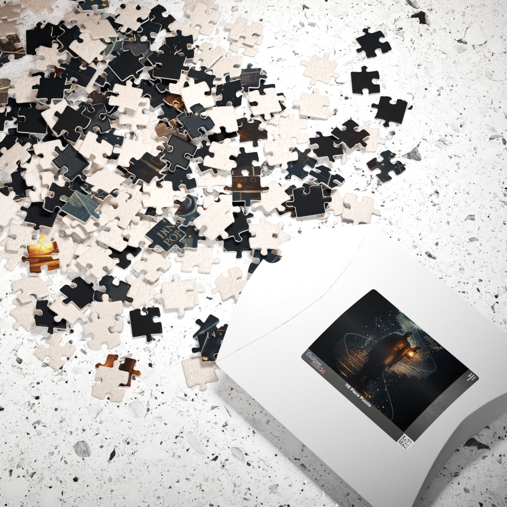 Mystic Lantern Staircase Puzzle — Moonlit Fantasy Jigsaw (110–1014 pcs)