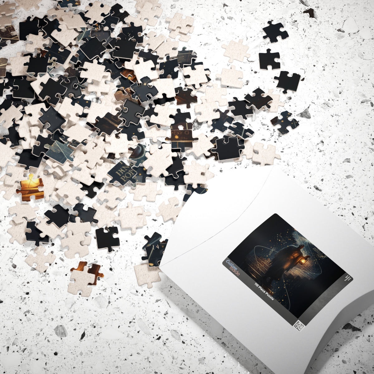 Mystic Lantern Staircase Puzzle — Moonlit Fantasy Jigsaw (110–1014 pcs)