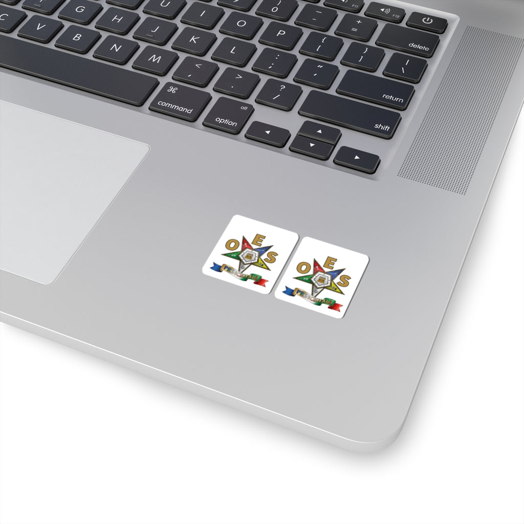 Prince Hall OES Emblem Stickers — Order of the Eastern Star Kiss-Cut Sticker Pack