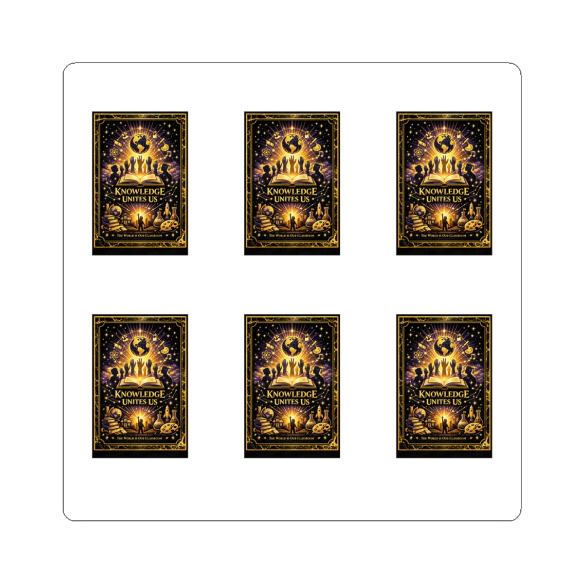 Kiss-Cut Stickers — inspirational Unity