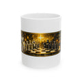 Christian Chess Cross Ceramic Mug — Inspirational Faith & Strategy Coffee Cup (11oz, 15oz)