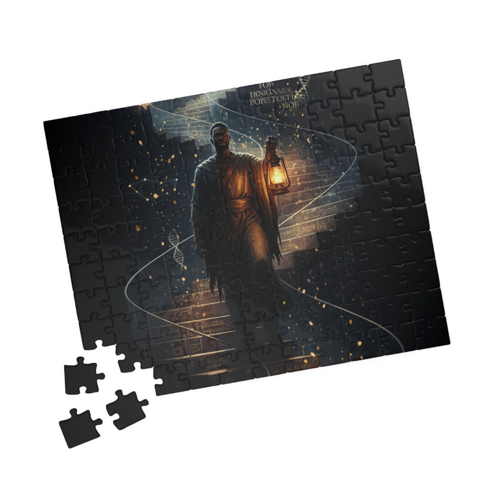 Mystic Lantern Staircase Puzzle — Moonlit Fantasy Jigsaw (110–1014 pcs)